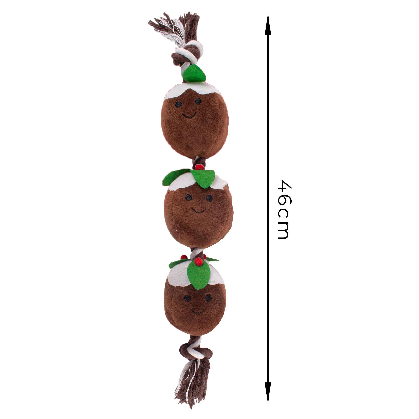 christmas pudding rope toy for dgs 
