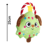 Tree or Pudding Christmas Rope Dog Toy