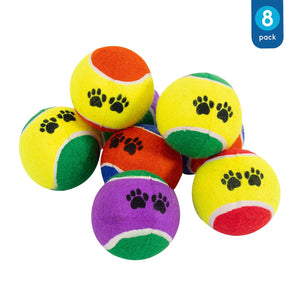 Pack of 5 or 8 Tennis Balls