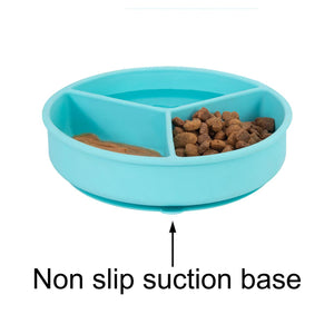 3 Section Slow Feeder Bowl