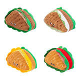 Novelty Dog Plush Sandwich Toy With Squeaker