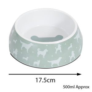 Dog Print Pet Bowl