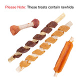 10 Packs of Rawhide Dog Treats