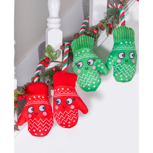 Christmas Mitten Rope Dog Toy