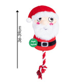 Festive Christmas Rope Dog Toy