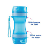 2 in 1 Food & Water Bottle