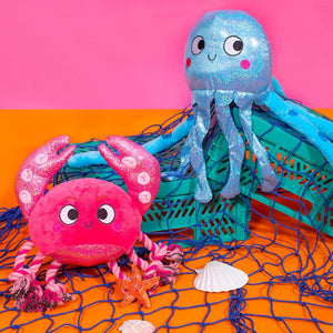 Crab & Jellyfish Plush Toys