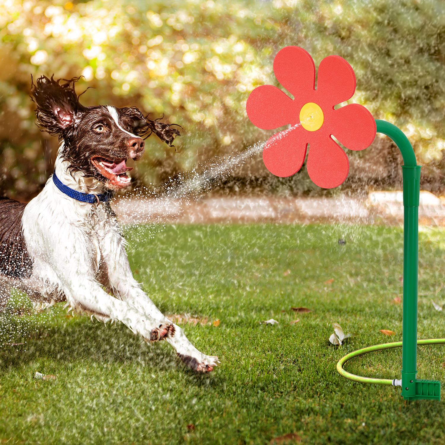 Flower Pet Water Sprinkler