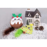 Christmas Catnip Tree & Pudding Toy