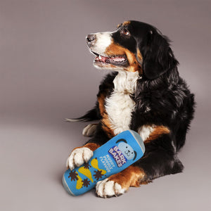 Novelty Plush Dog Puppy Toy Squeaky Snacks Box Fun Design