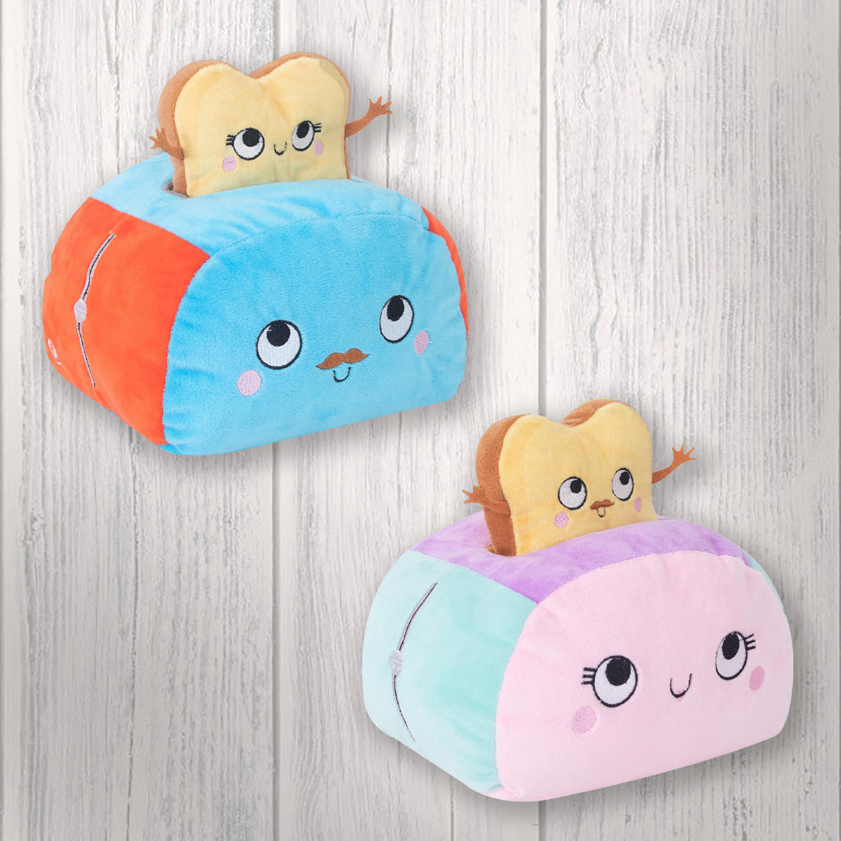 2 in 1 Plush Toaster Toy
