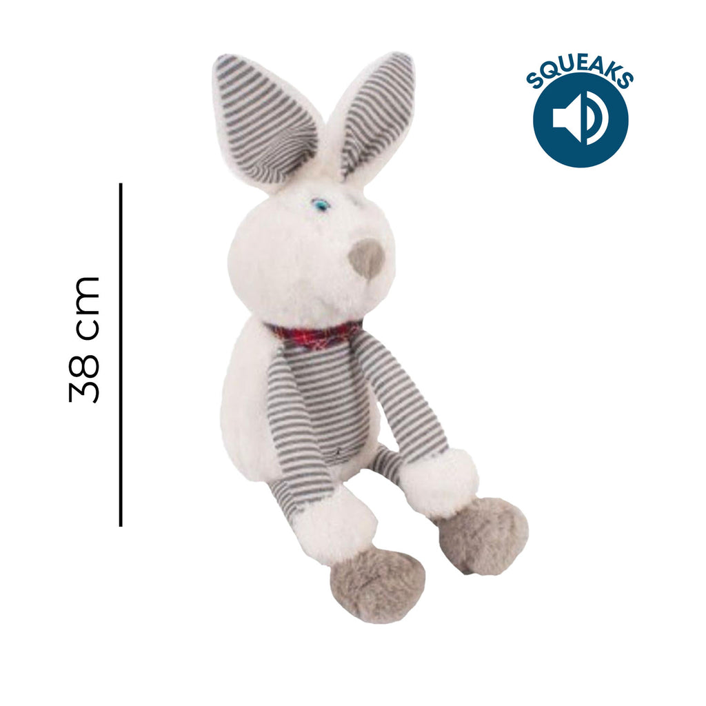 Bunny or Mouse Plush Squeaky Toy