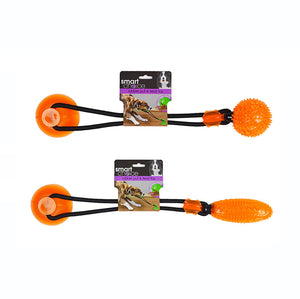 Rubber Pull and Treat Toy