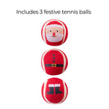 santa tennis balls for dog christmas stocking filler