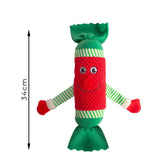 Christmas Cracker Plush Dog Toy