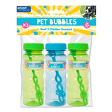 Pack of 3 Scented Pet Bubbles