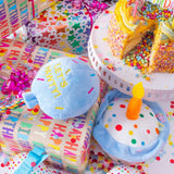 Birthday Party Hamper Blue Orange Pink