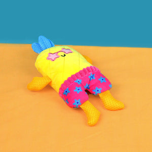 Pineapple Summer Fruit Plush Dog Toy