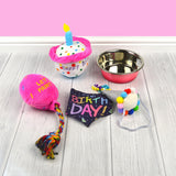 Birthday Party Hamper Blue Orange Pink