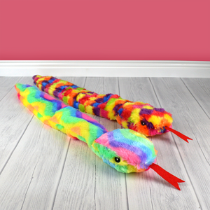 Rainbow Snake Plush Toy