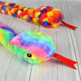 Rainbow Snake Plush Toy