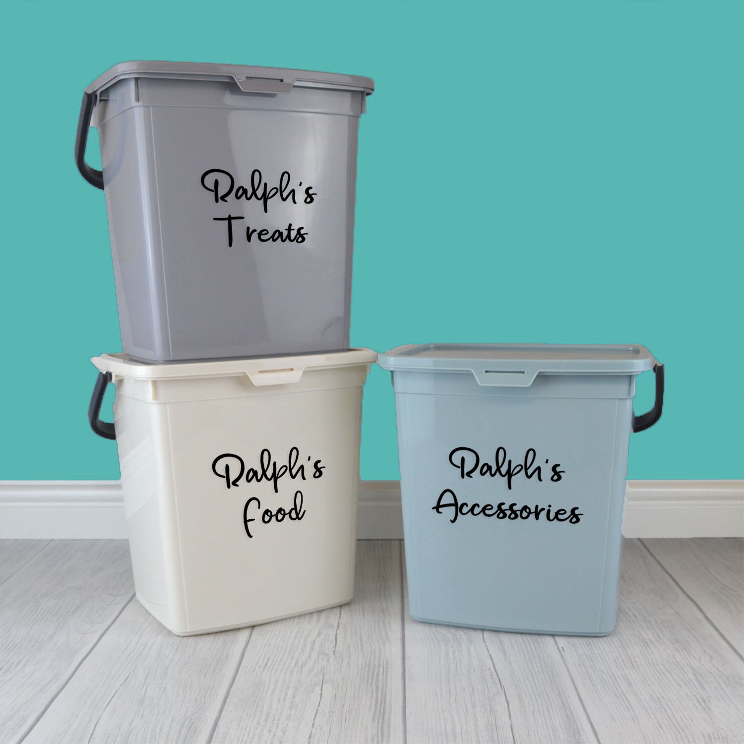 Pastel 6L Pet Food Storage Containers