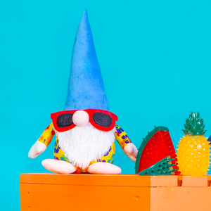 Summer Gonk Plush Dog Toy