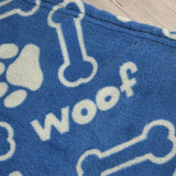 Woof Print Pet Blanket
