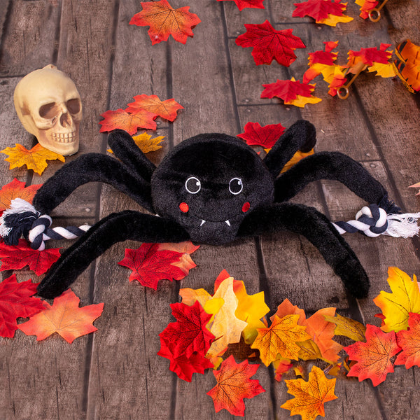 Spider Rope Halloween Plush Toy– smartpetshop.co.uk