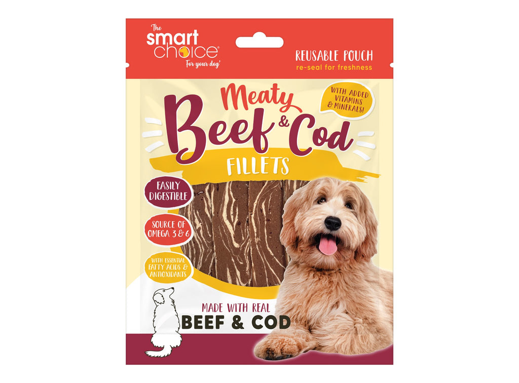Beef and Cod Fillet Treats