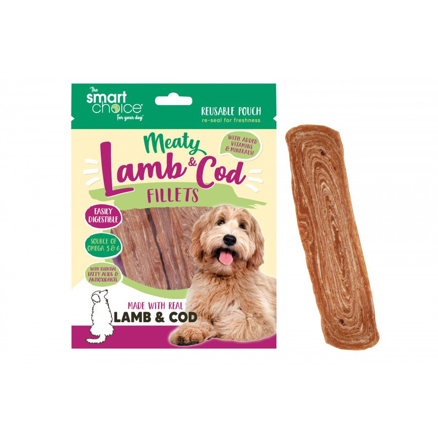 Lamb and Cod Fillets Dog Treats