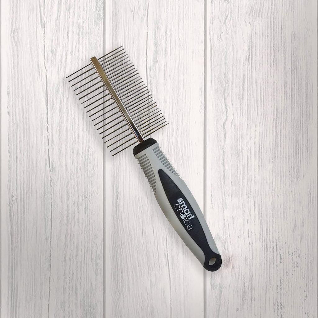 Set of 2 Slicker Brush & Double Sided Comb