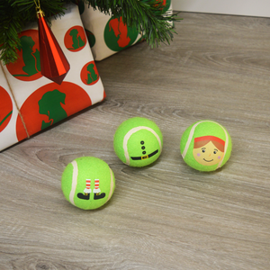 Christmas Tennis Balls